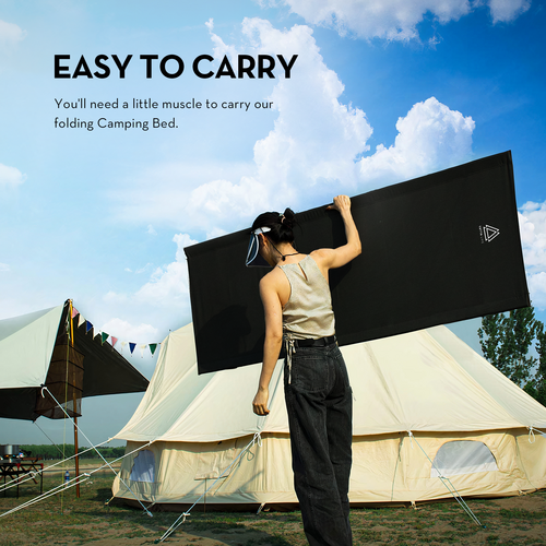 La cama plegable portátil de camping Adventure. DiSALMA ADVENTURE
