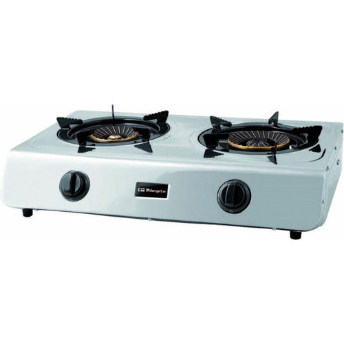 Cocina de gas Orbegozo FO2710 BUT 3400 W Blanca. Camping, camper, caravana. DiSALMA ADVENTURE