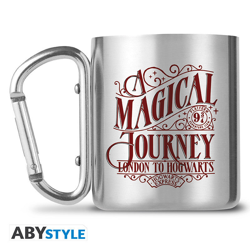 Mosquetón para taza de Harry Potter, riel 9 3/4. DiSALMA ADVENTURE