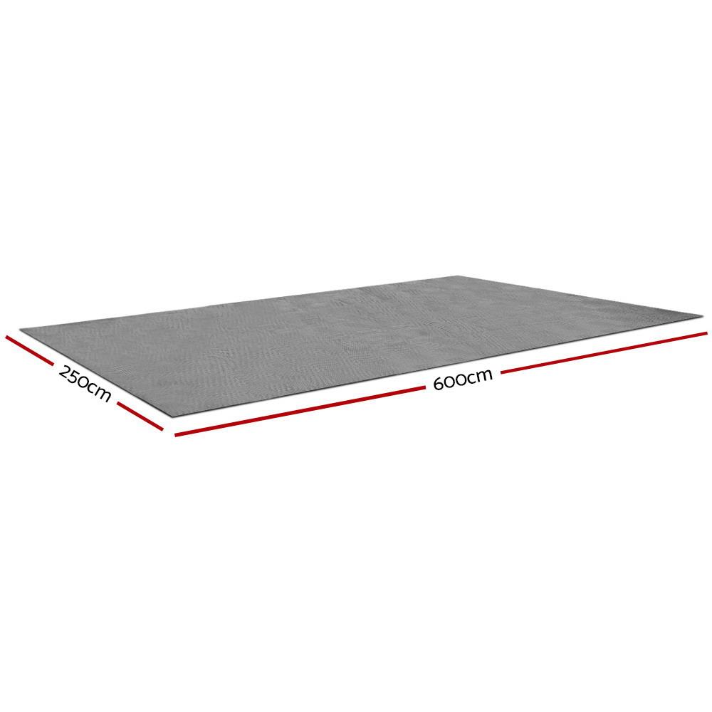 Alfombrillas de malla Weisshorn de 6 m x 2,5 m para anexos de caravanas y camping. DiSALMA ADVENTURE
