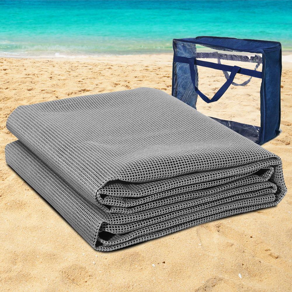 Alfombrillas de malla Weisshorn de 6 m x 2,5 m para anexos de caravanas y camping. DiSALMA ADVENTURE