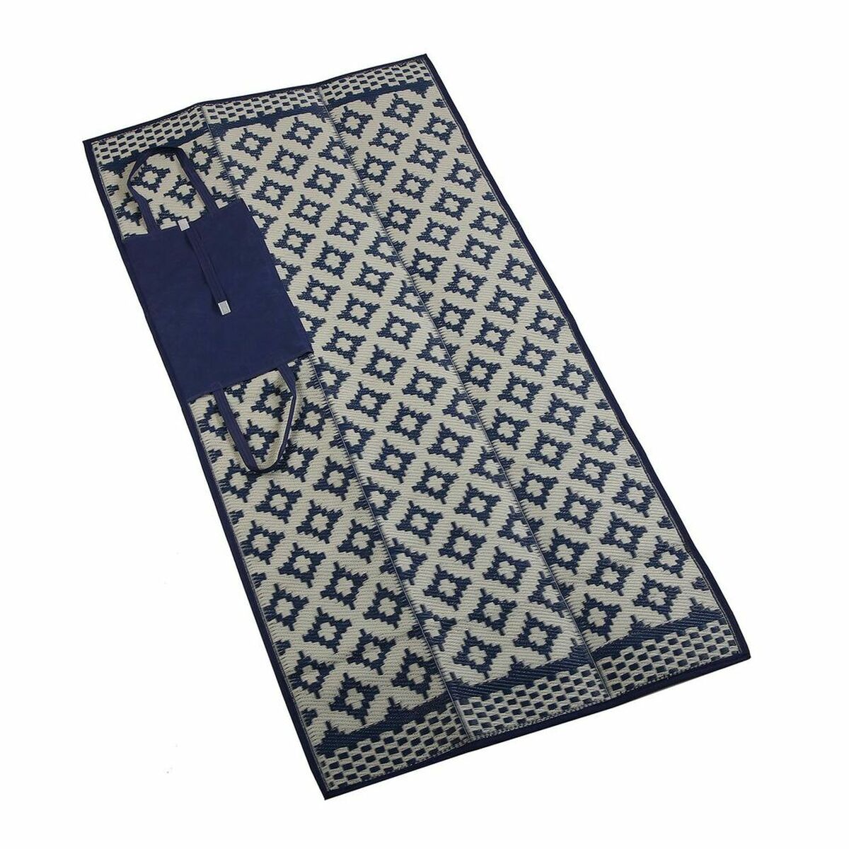 Esterilla de Picnic Rombos Azul 90x180 cm Versa