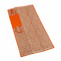 Esterilla de Picnic Rombos Naranja 90x180 cm Versa