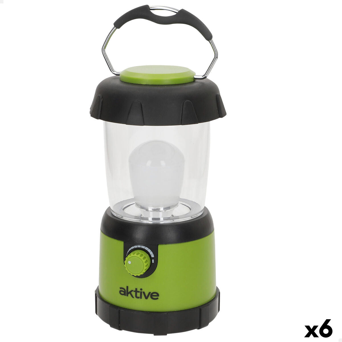 Pack 6 linternas Aktive metal camping DiSALMA ADVENTURE