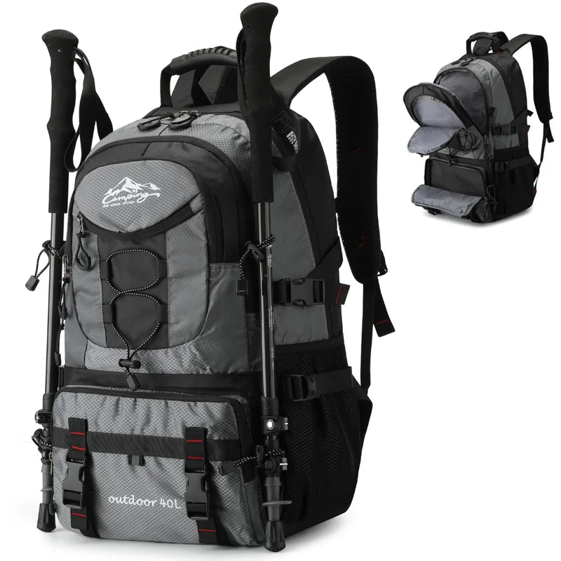 Mochila Ligera Impermeable Para Senderismo Al Aire Libre De 40L. DiSALMA ADVENTURE