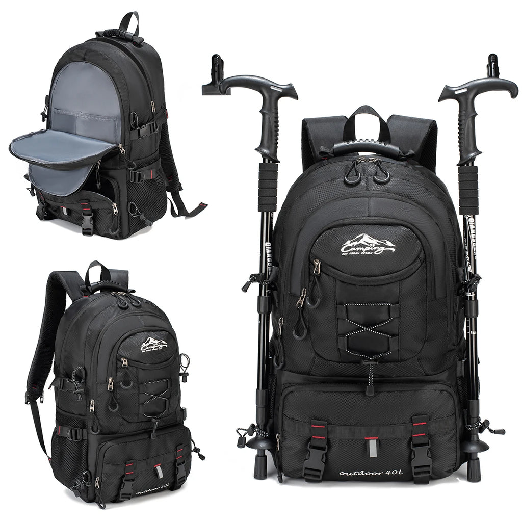 Mochila Ligera Impermeable Para Senderismo Al Aire Libre De 40L. DiSALMA ADVENTURE