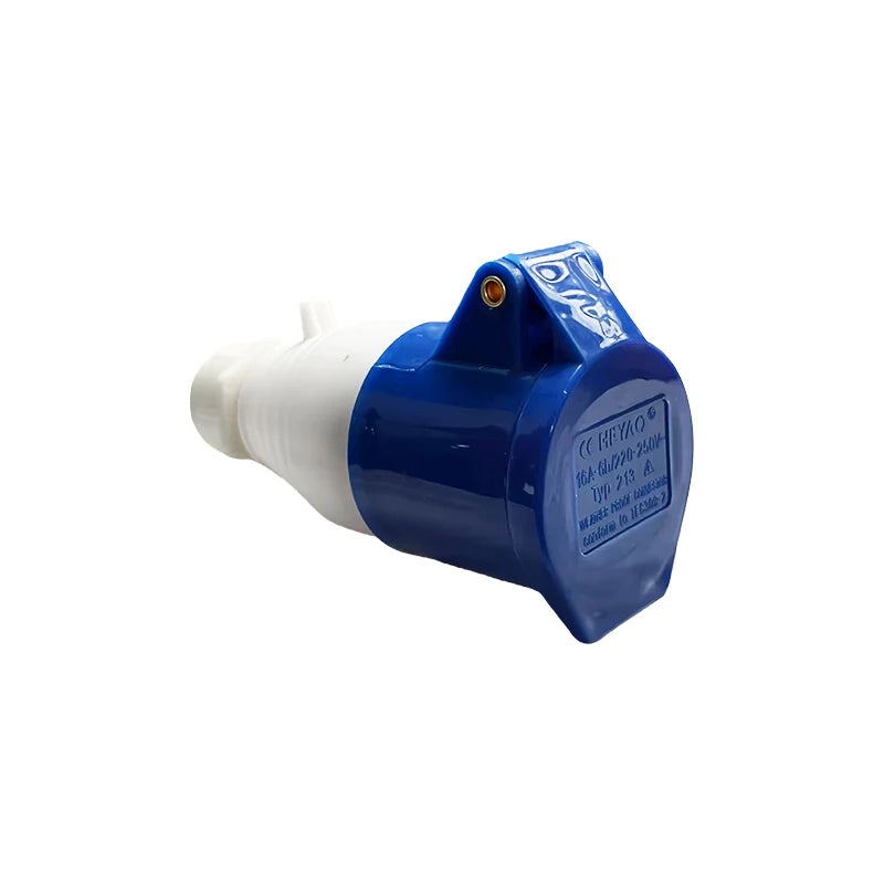Adaptador de enchufe de conexión para automóvil, caravana, adaptador de enchufe principal, adaptador de sitio de conexión de 3 pines para red eléctrica. DiSALMA ADVENTURE