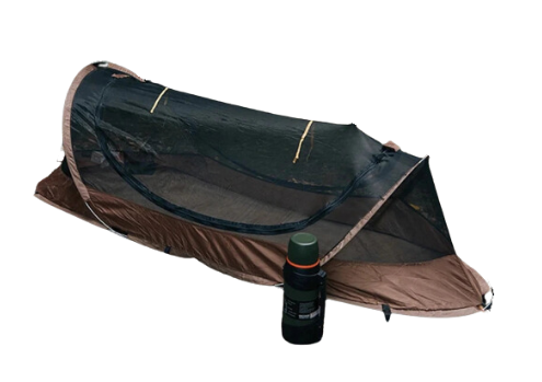 Tienda táctica para senderismo en solitario. Camping, camper. DiSALMA ADVENTURE