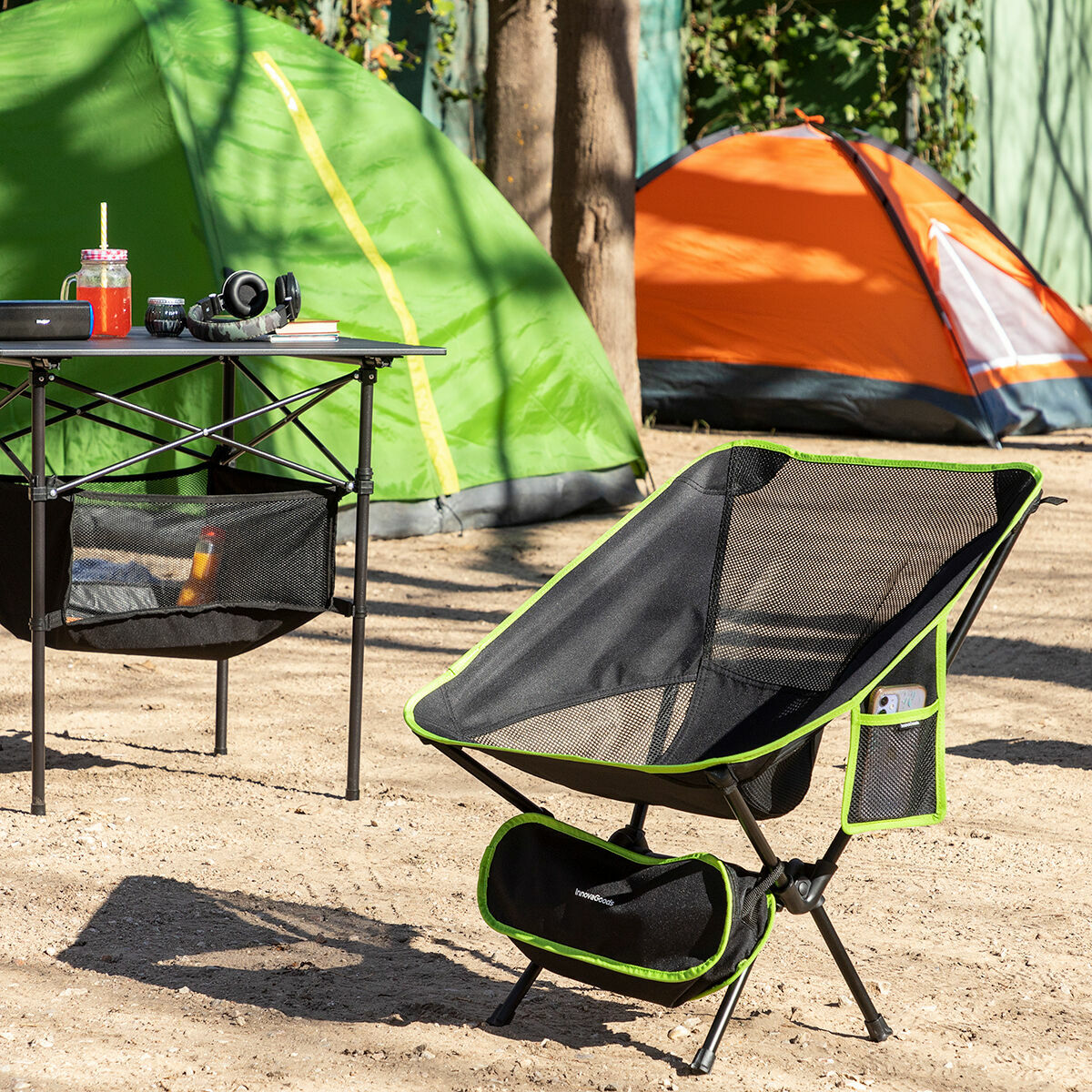 Silla de camping plegable Folstul InnovaGoods DiSALMA ADVENTURE
