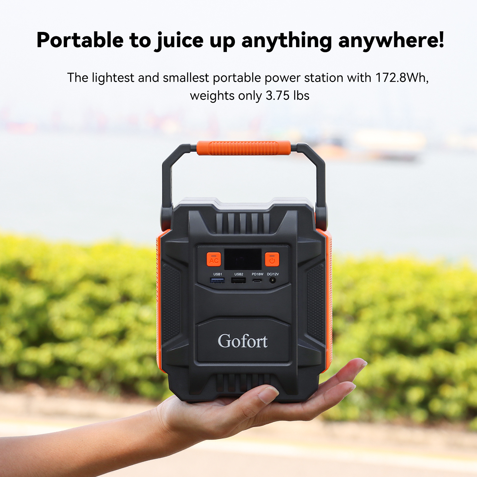 Batería externa con generador solar de 200 W, estación de energía portátil para acampar. DiSALMA ADVENTURE