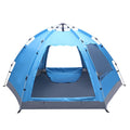 Tienda de campaña familiar automática, de montaje instantáneo e impermeable para acampar y hacer senderismo. DiSALMA ADVENTURE