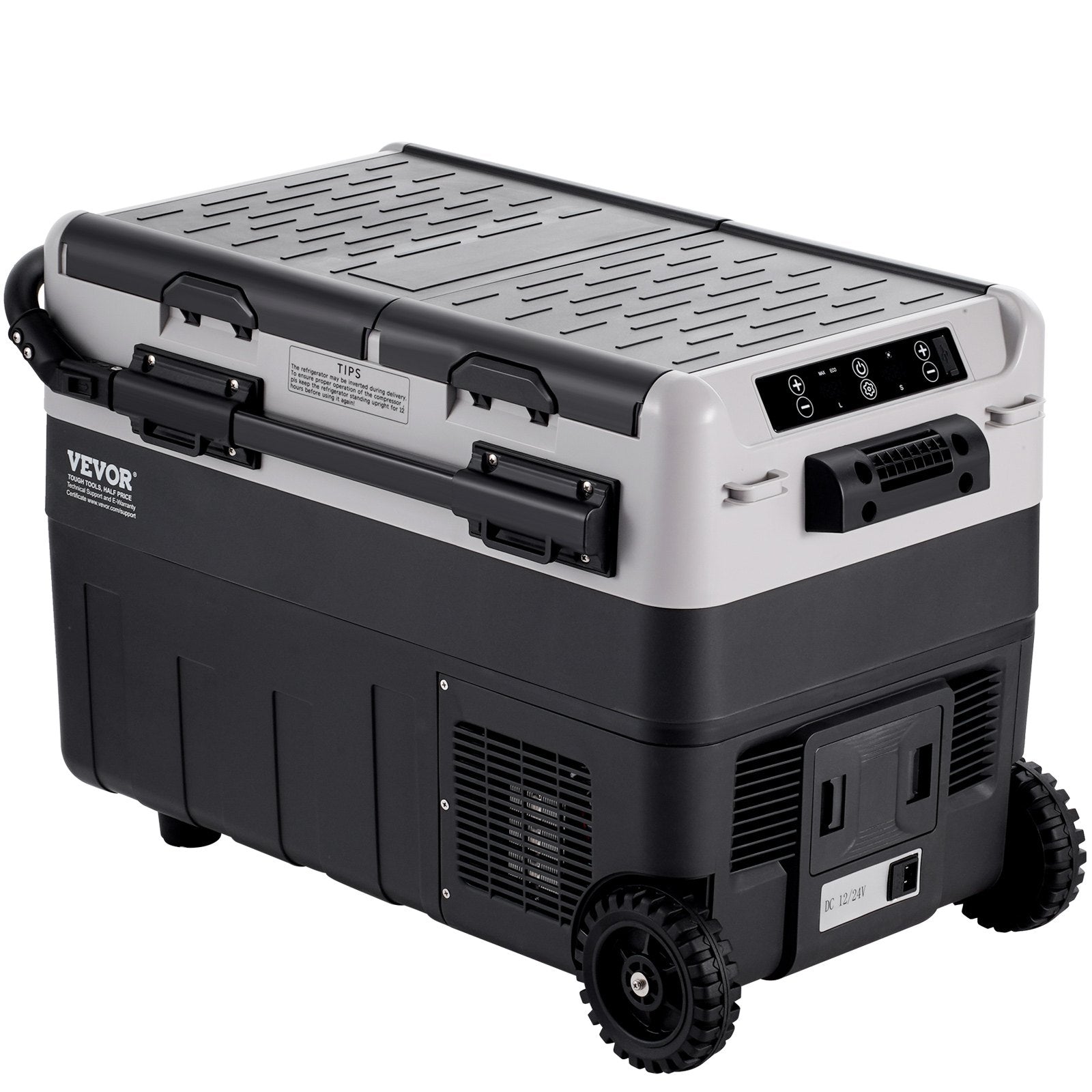 Refrigerador portátil para coche, ideal camping, refrigerador para coche de 12 voltios, 40 L DiSALMA ADVENTURE