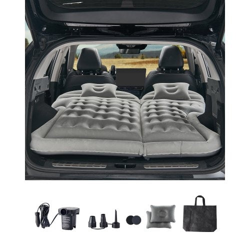 Colchón de aire para coche, colchón inflable para acampar en coche, flocado grueso. DiSALMA ADVENTURE